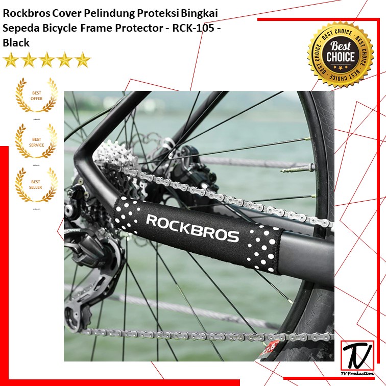 Rockbros Cover Pelindung Proteksi Bingkai Sepeda Bicycle Frame Protector - RCK-105 - Black