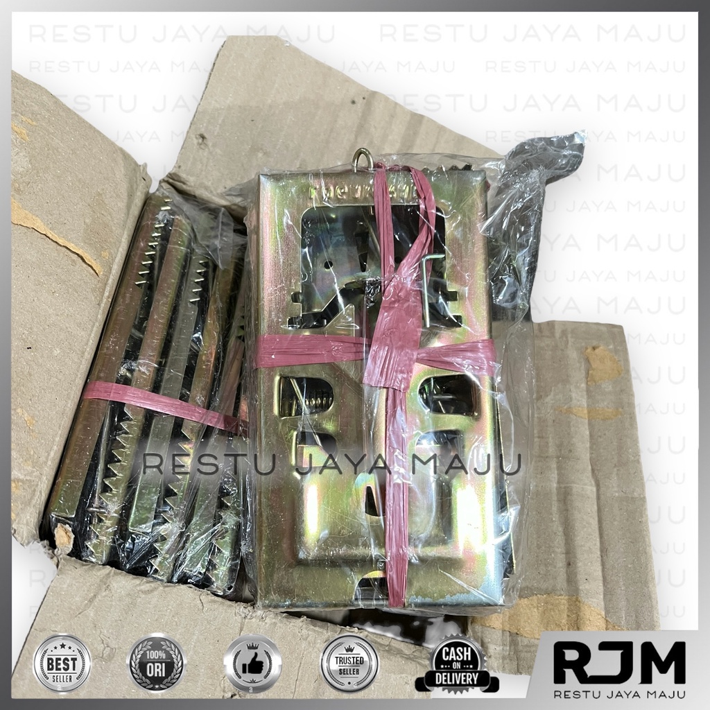 GMP Jebakan Tikus [12pcs] Perangkap Rat Mouse Trap Jebak Jepretan