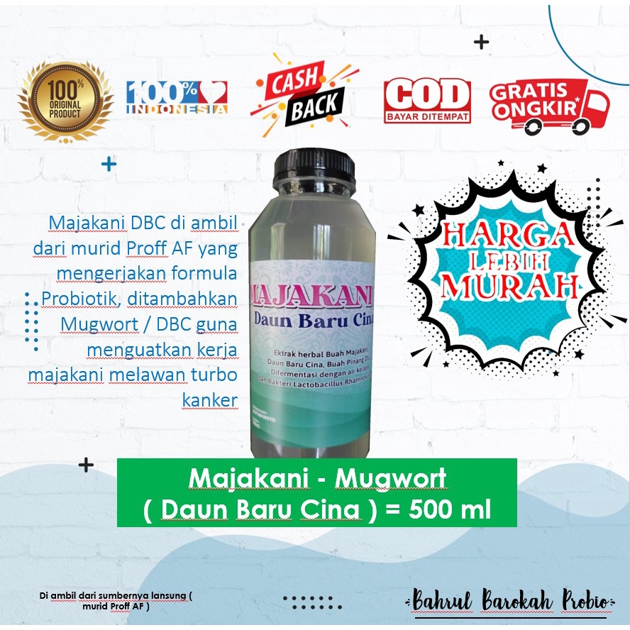 

MAJAKANI DAUN BARU CINA 500 ML