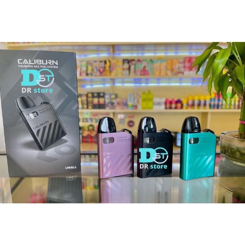 Elektronik dan peralatan elektronik kecil Bisa cod TERLARIS VAPOOR VAPEE UWEL CALIBURNN AK2 POOD/AK2 CALIBUR/AK2 PODS ORIGINAL 100% FULLSET BONUS LANYARD Jaya22