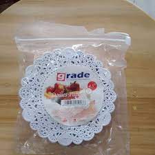 

Doillies Paper Kertas Renda Kertas Hias Ukuran 4,5 isi 250 pcs
