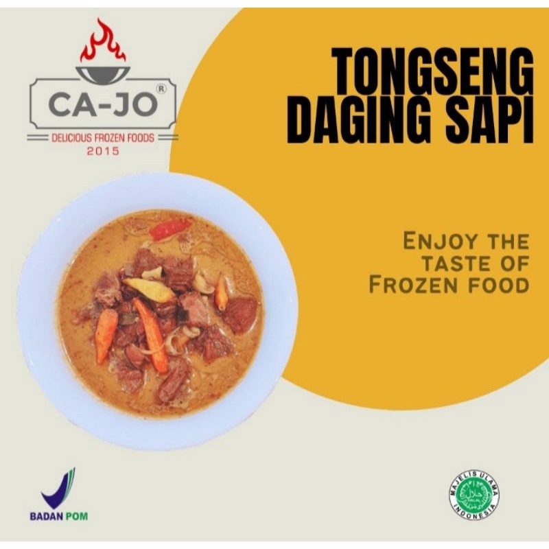 

CAJO Tongseng Daging Sapi | Berat Bersih 400gr