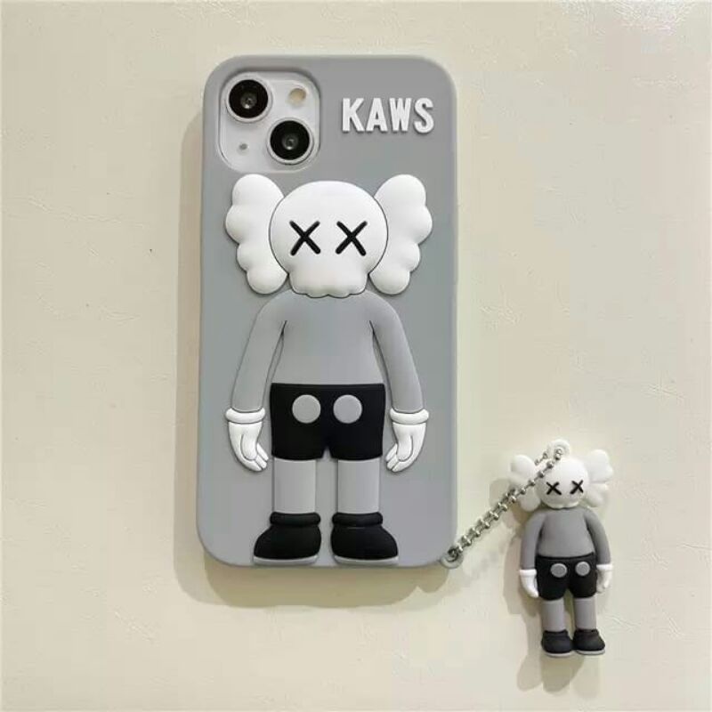 Softcase KAWS 3D Silicone For lPH0NE 6 - 14 PM (no mini)