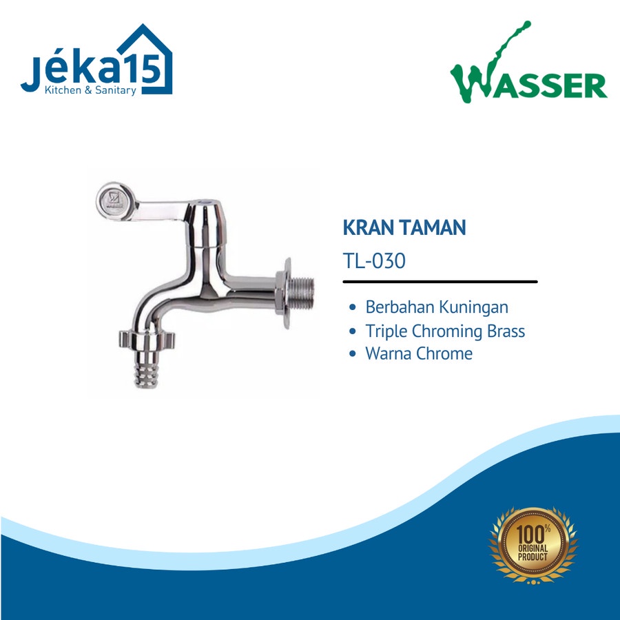 KRAN TAMAN WASSER/KRAN TEMBOK/TL-030