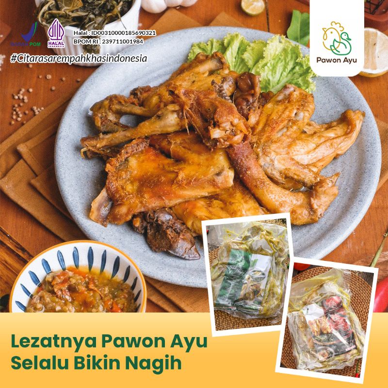 

AYAM KAMPUNG UNGKEP PAWON AYU PALEMBANG