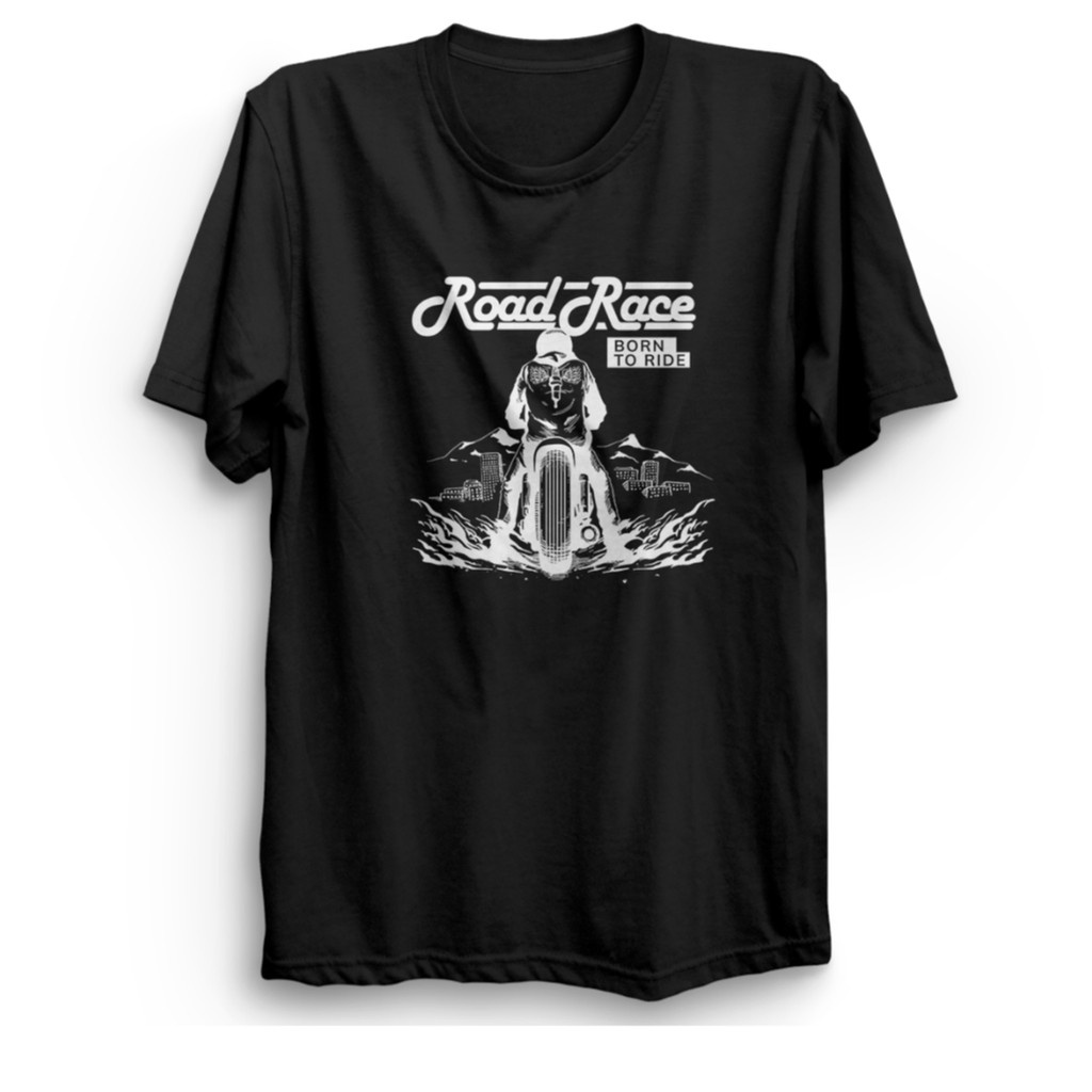 Baju Kaos Pria Distro Original Racing Otomotif Rider Road Race Keren Premium 100% Branded Atasan Imp