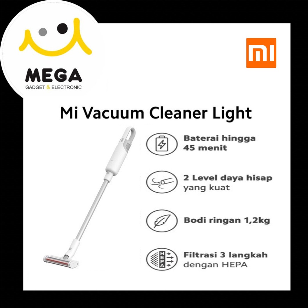 Xiaomi Mi Vacuum Cleaner Light Garansi Resmi Xiaomi Indonesia