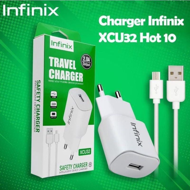 TC TRAVEL CHARGER INFINIX HOT 8 9 9 PLAY 10 10 PLAY 10S 10S NFC 11 PLAY NOTE 7 NOTE 7 LITE SMART 4 SMART 5 SMART 6 MICRO USB