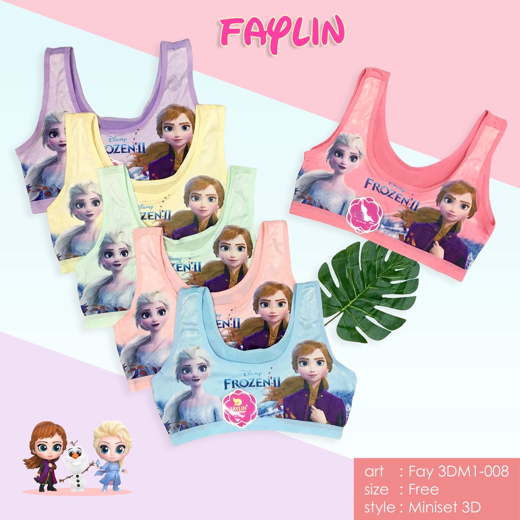 FAYLIN | Miniset Anak Pelajar / Sablon 3D LOL / art Fay 3D-002/3/4