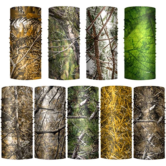 Masker Motor Model Camo Kamuflase Pria Wanita Anti Debu Elastis dan Tanpa Jahitan Samping