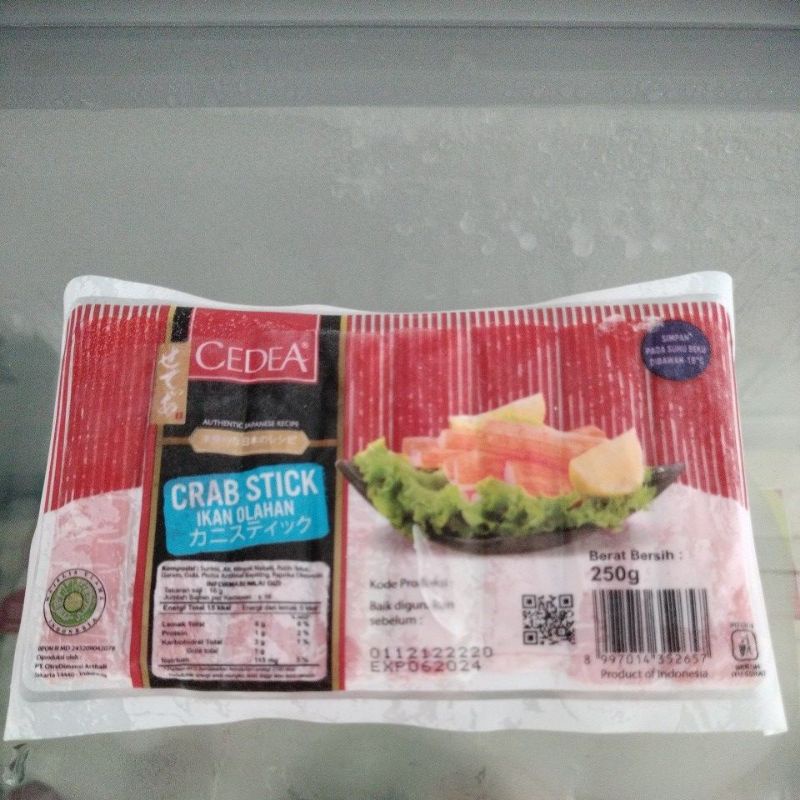 

CEDEA CRABSTIK 250GR