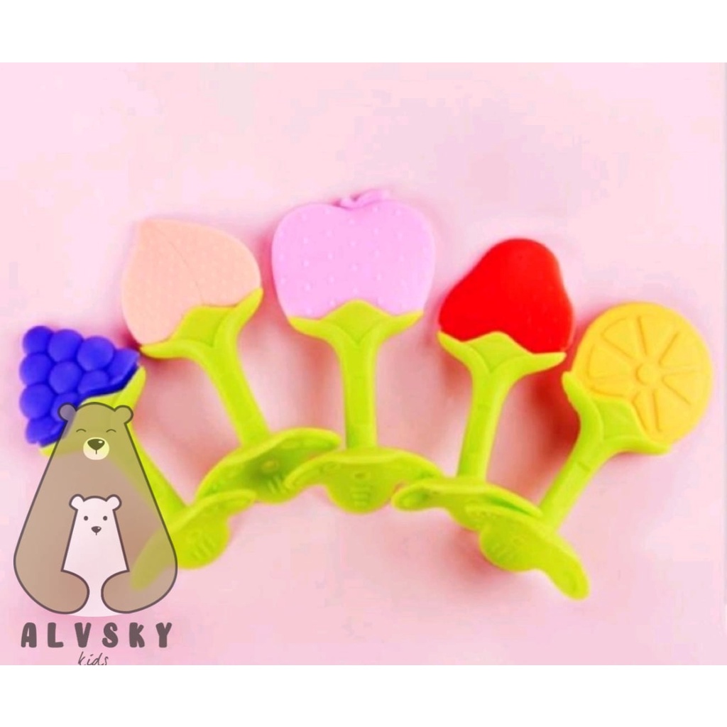 BABY TEETHER BUAH LUCU MURAH / GIGITAN BAYI MODEL BUAH MURAH MAINAN GIGITAN BAYI