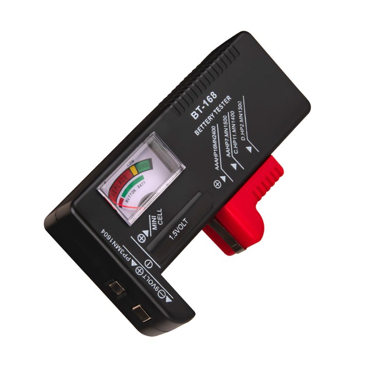 Universal Battery Tester Checker Alat Tes Test Baterai BT168 BT168D