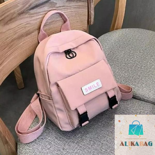 [COD] ALIKA BAG - Tas Ransel Wanita Fashion Style Women Backpack Mini Soft Touch 9apji