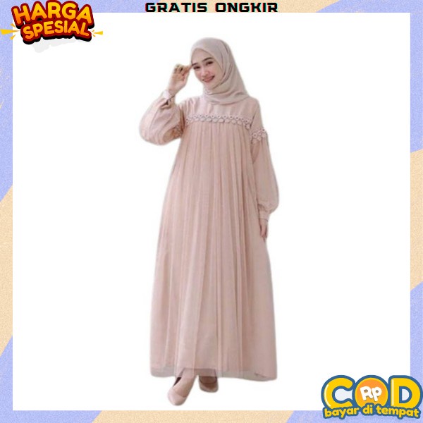 Buju Muslimah Syari Bju Sarii Games Remaja Lebaran Murah Ghamis Muslim Import Gmis Polos Terbaru 202