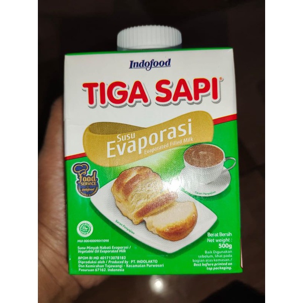 

Susu Evaporasi Tiga Sapi Susu Bahan Kue Susu Campuran Kue
