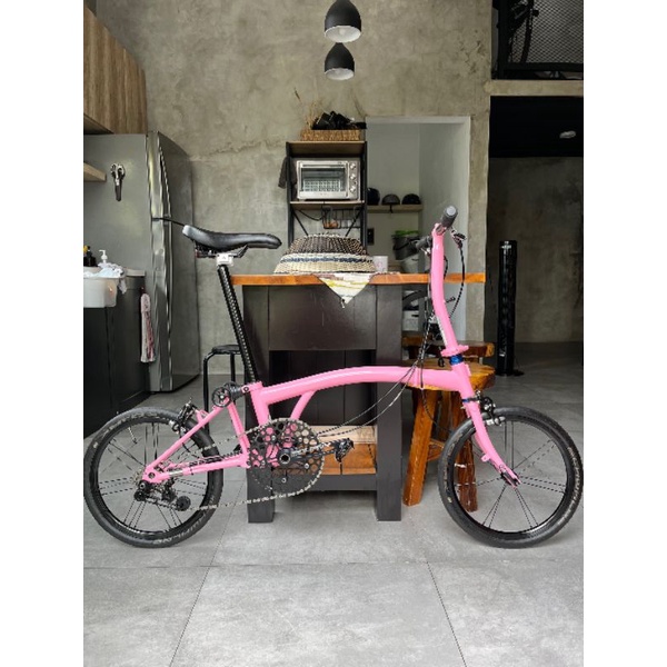 sepeda 3sixty eksternal gear 4 speed pink