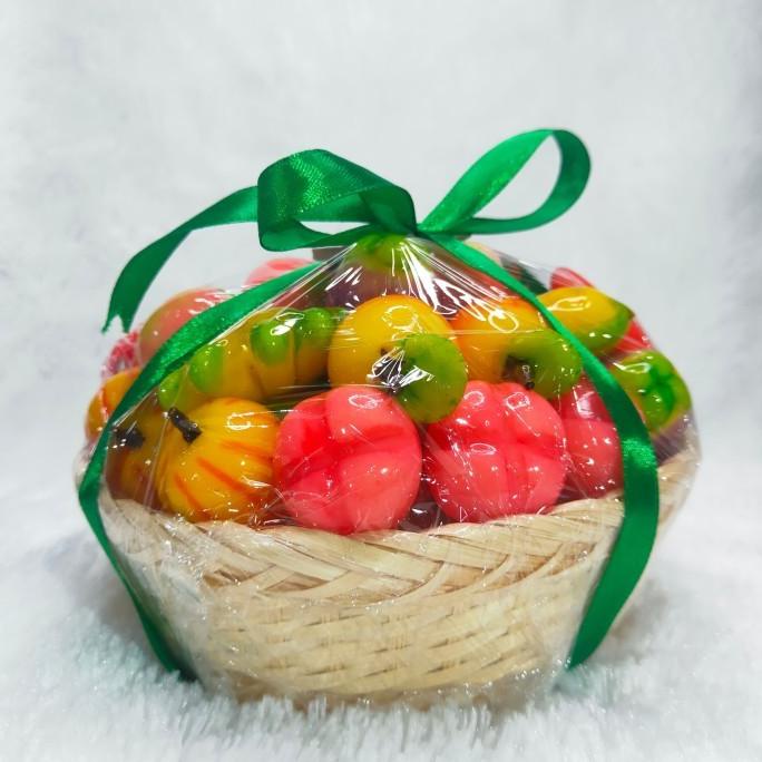 

HAMPERS LEBARAN KUE LUKCHUP MINI THAILAND KUE BUAH MINI KUE KERANJANG TH56464T