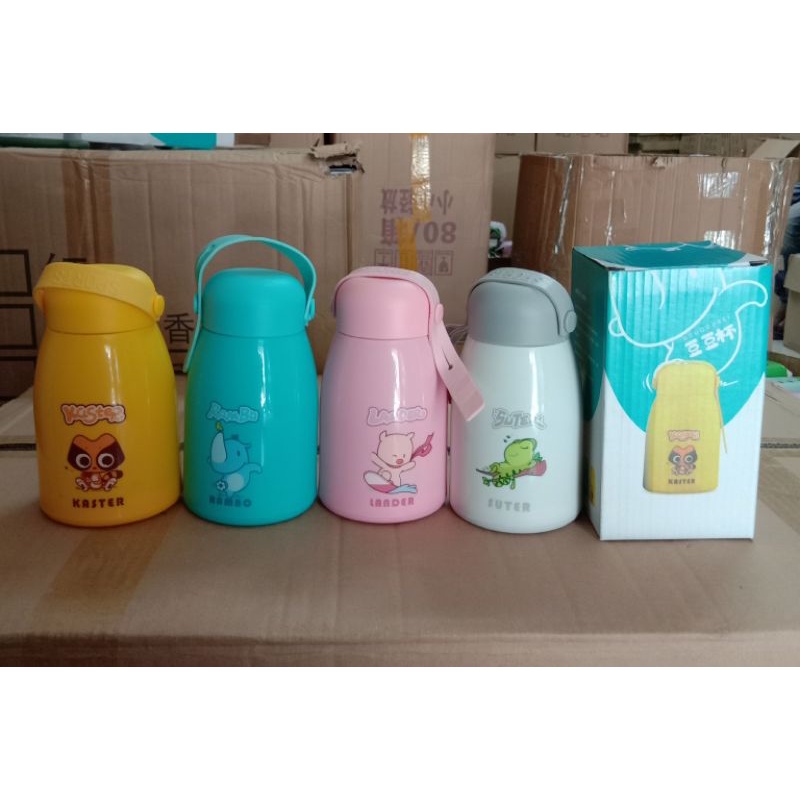 BOTOL MINUM KACA SIMPLE TENTENG 320ML