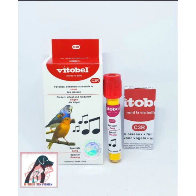 VITOBEL C3R VITAMIN BURUNG GACOR BUNYI SPLUMEN C3R VITOBEL RAJIN BUNYI