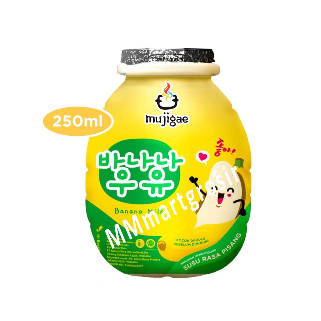 WONHAE Mujigae / Banana Milk / Susu Rasa Pisang / 250ml