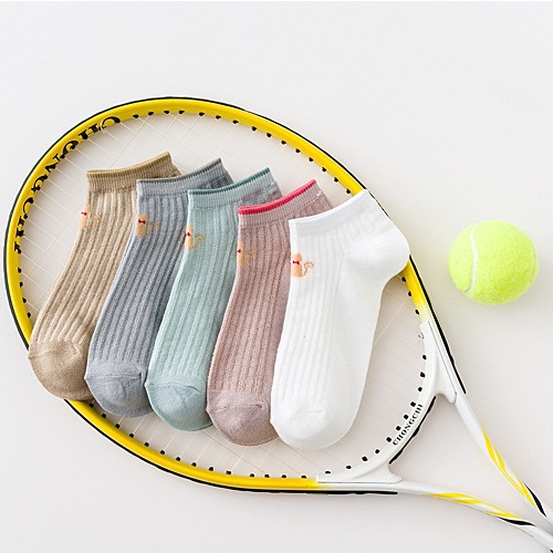 ⭐️𝐈𝐇𝐒 𝟓𝟕𝟗 𝐋𝐚𝐦𝐩𝐮𝐧𝐠⭐️Kaos Kaki Wanita Motif Kucing Korean Style Kaos Kaki Pendek Wanita Ankle Socks Import