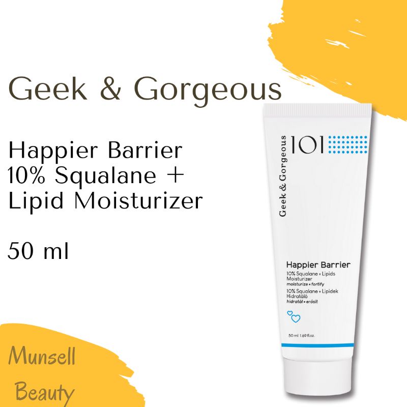Geek & Gorgeous moisturizer Happier Barrier with squalane