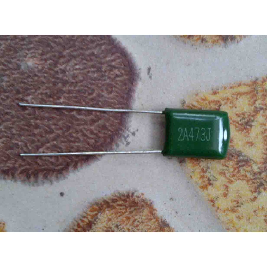 Capasitor Tone 2A473J Kapasitor Gitar 473J Potensio Bass 473 Elektrik