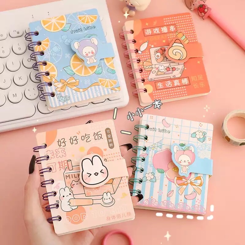 [MOTIF BISA PILIH PART 3] 80 LEMBAR A7 BUKU TULIS SAKU MINI BERGARIS KARAKTER KARTUN HEWAN LUCU MOTIF KAWAII DESAIN FANCY CUTE AESTHETIC JURNAL DEKORASI HARD COVER GAYA REMAJA CEWEK KOREA ANAK PEREMPUAN NOTEBOOK MURAH MEWAH BUNGA COD DIARY HARIAN