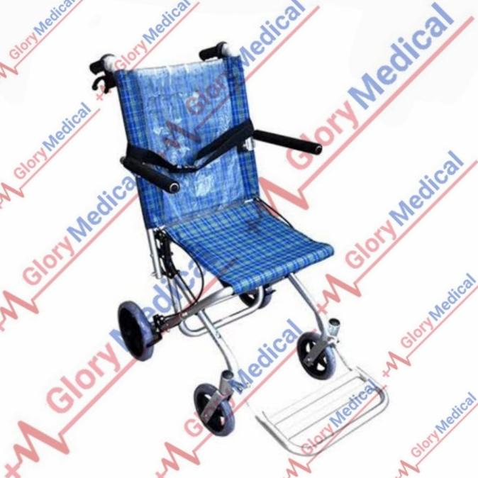 Kursi Roda Travel Travelling Sella 900 Lb + Tas