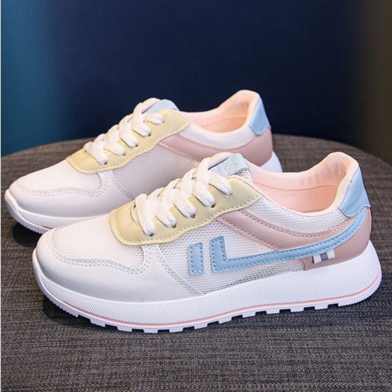 Ds Sepatu Sneaker Wanita Impr Korean NJ