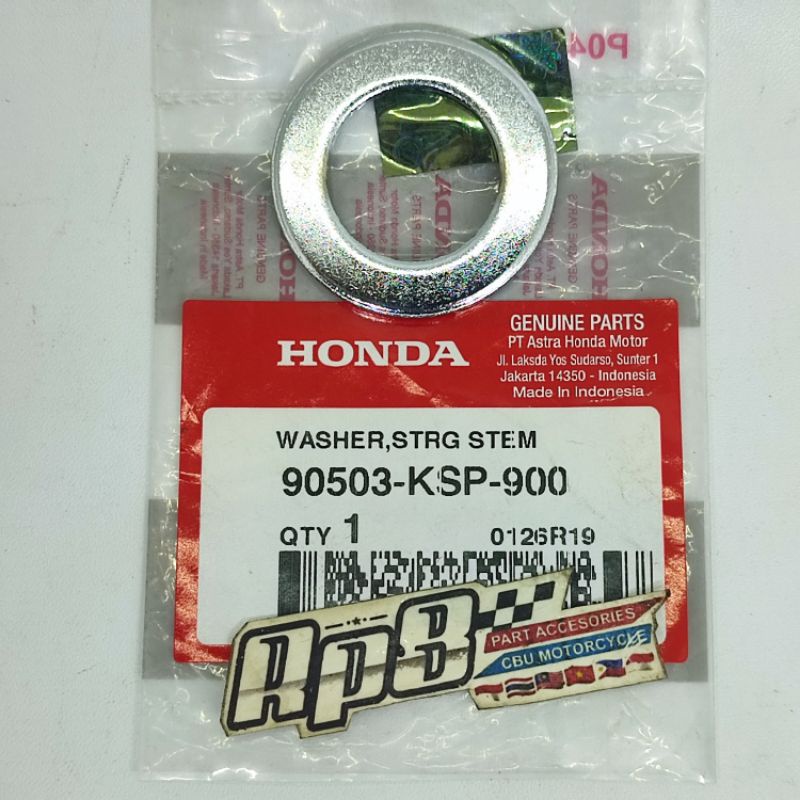 RING KOMSTIR PENYETEL SEGITIGA WASHER STEERING CBR OLD CBR CBU FI SONIC CB150R VERZA MEGAPRO CB150R 