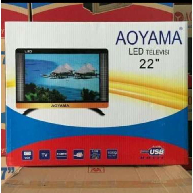 LED DIGITAL AOYAMA 22 INCH TV DIGITAL LED DVB-T2