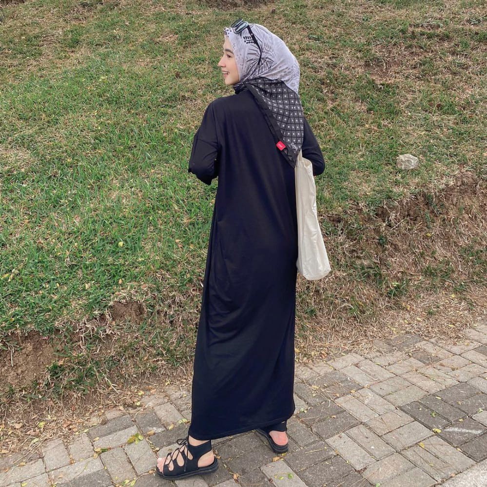 Basic Longsleeves Dress Busui NON Busui Inner