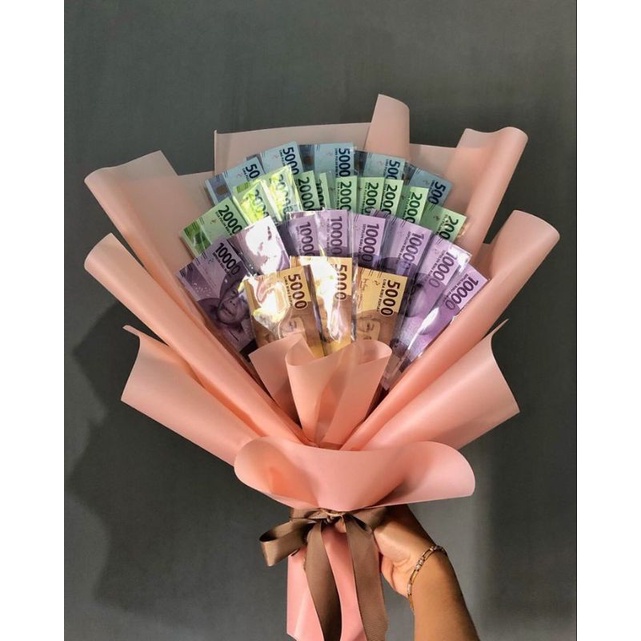 Souvenir Mahar Uang Asli / Money Bouquet 100% Amanah