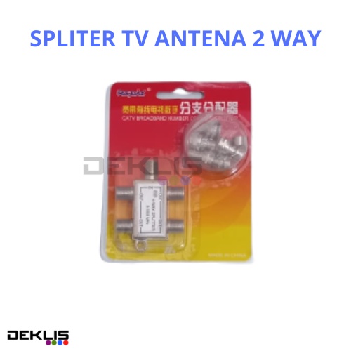 Spliter 4 Way Rapid Spliter Antena TV Pembagi Cabang Kabel Antena