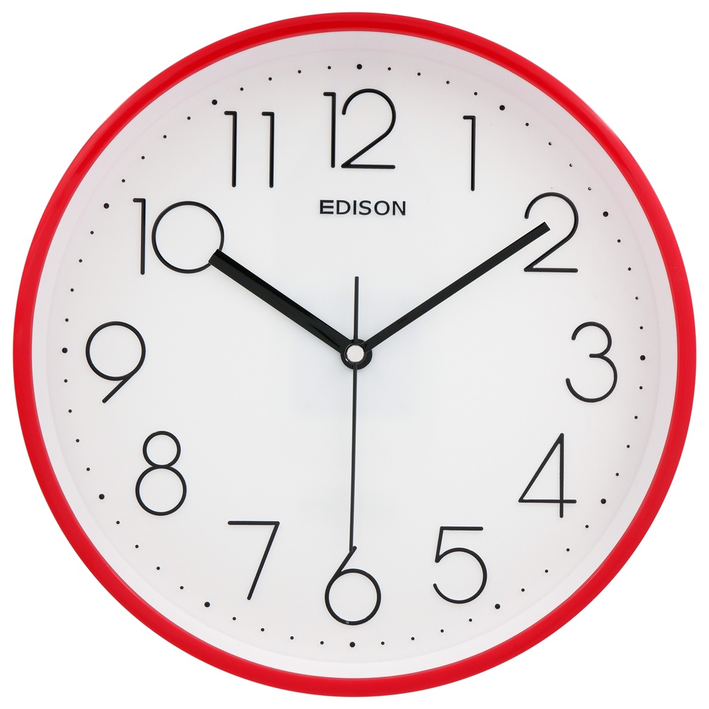 Jam Dinding Edison ES EQ 290 T18 Timbul Diameter 290mm 29cm