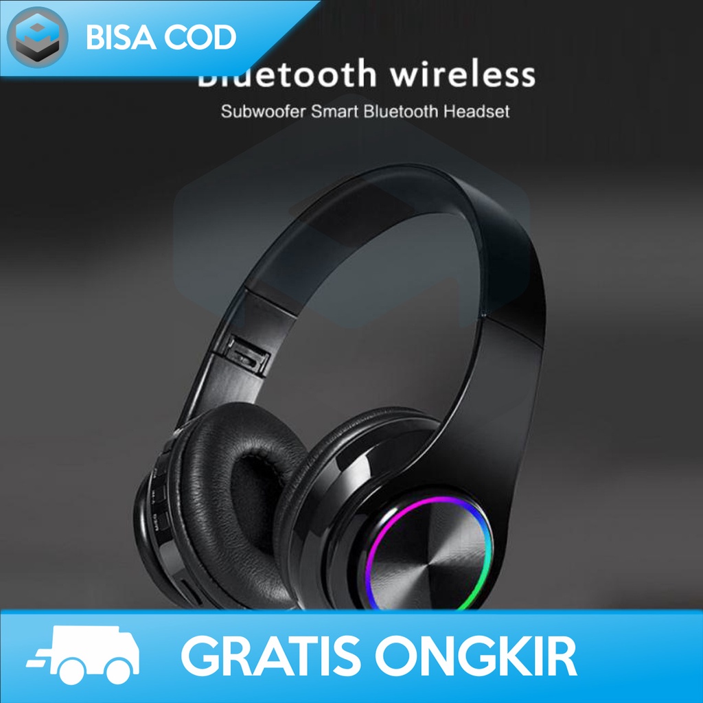 HEADPHONE SUPER BASS BLUETOOTH 5.0 HEADSET B39 HIFI STEREO WIRELESS