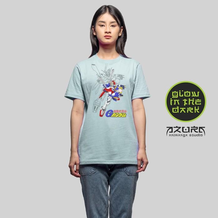 Gundam God Sea Green Kaos Dewasa Azura Animanga Studio 02