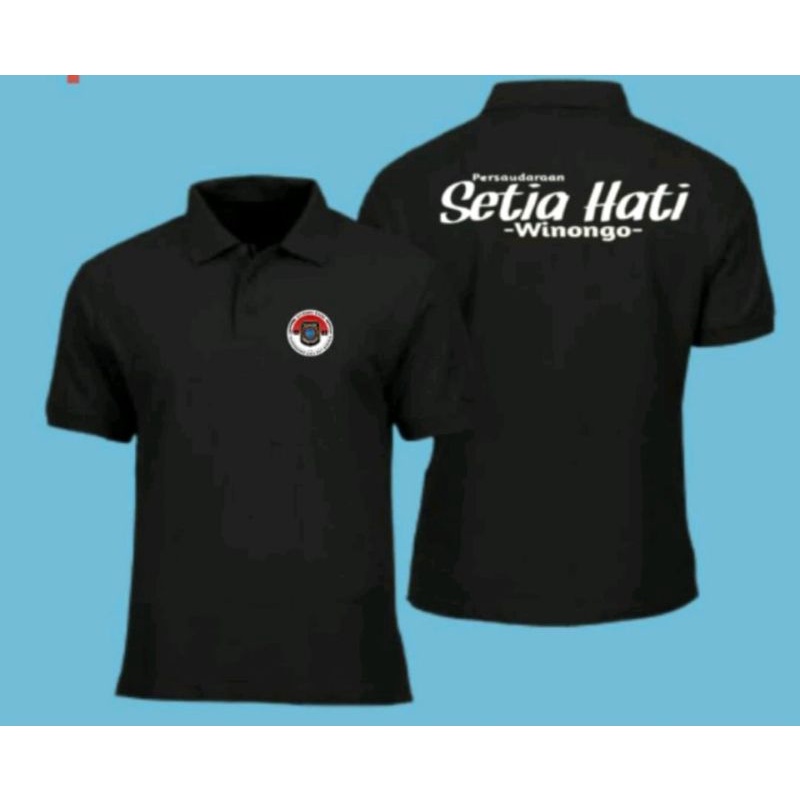 KAOS POLO BERKERAH PERSAUDARAAN SETIA HATI WINONGO PSHW SH WINONGO