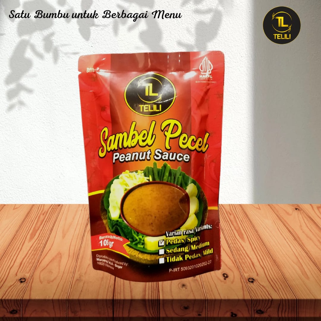 

Bumbu/Bumbu Kacang/Sambel Pecel Sangrai TELILI