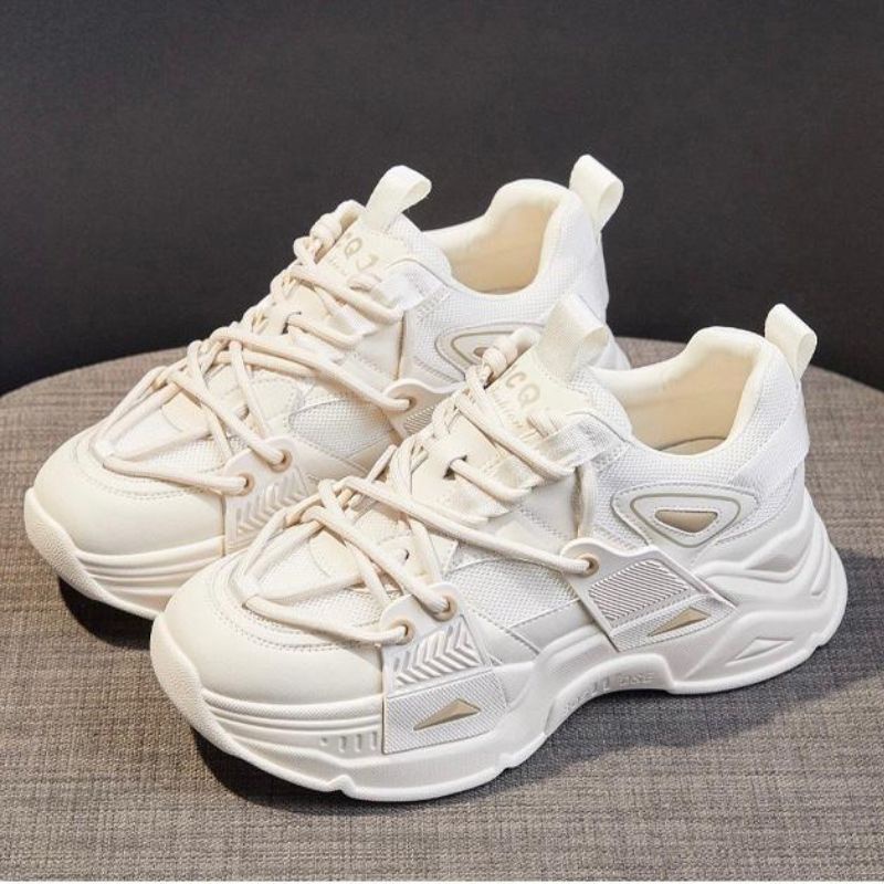 Sepatu Wanita Import Sneakers Tali Silang 5819