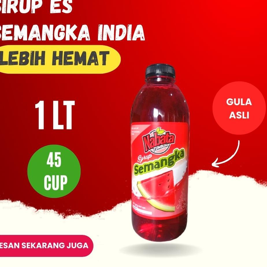

➸ Syrup Semangka Literan ☚