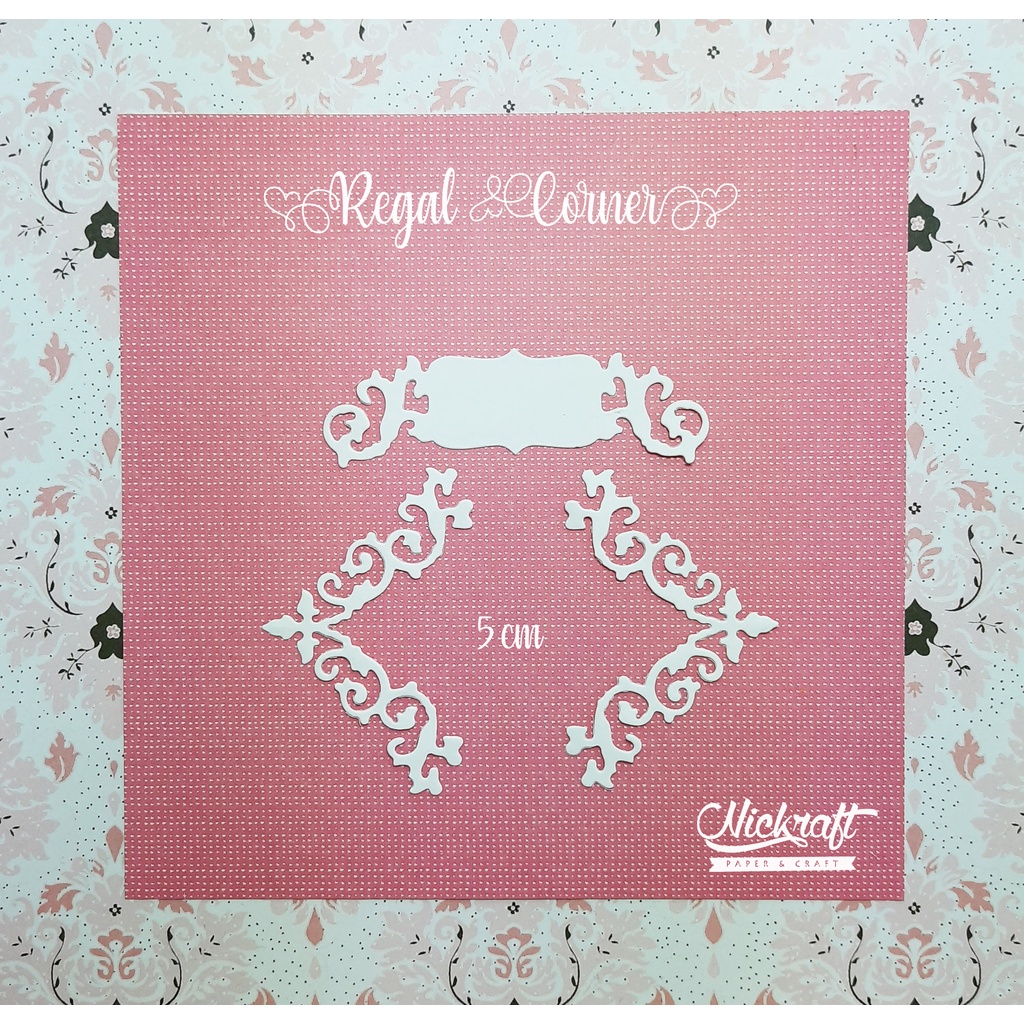 

REGAL CORNER - Hiasan Scrapbook Sudut Pojok Ujung Kertas