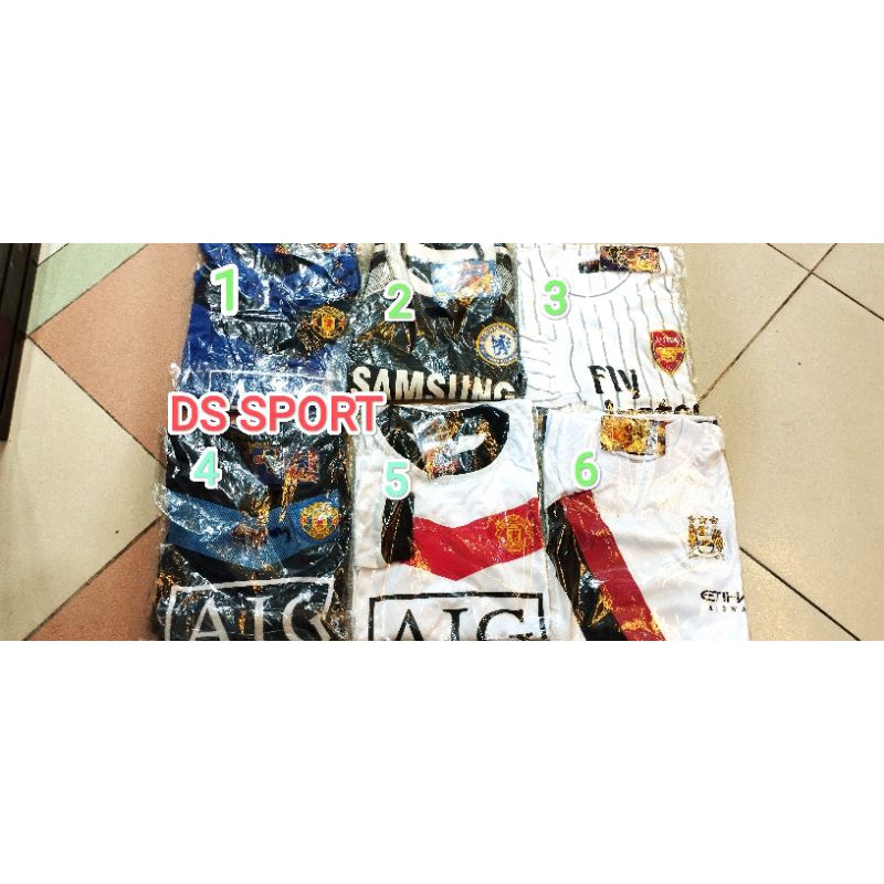 baju bola lengan panjang/baju sport