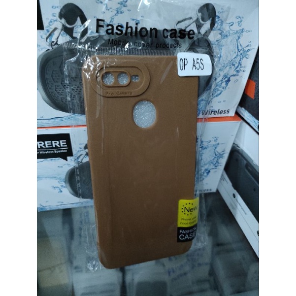 Softcase Oppo A5S A12 F9 A7 A11k Silikon Casing Selicon Case Macaron Pelindung Pro Camera