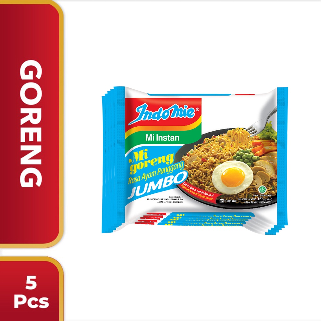 

5 Pcs - Indomie Goreng Ayam Panggang Jumbo