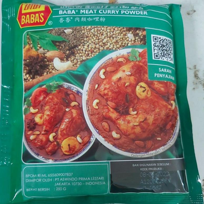 

hxo94 Bumbu kari babas asli 250 grm exp buln 6 tahun 2023 Fitur utama