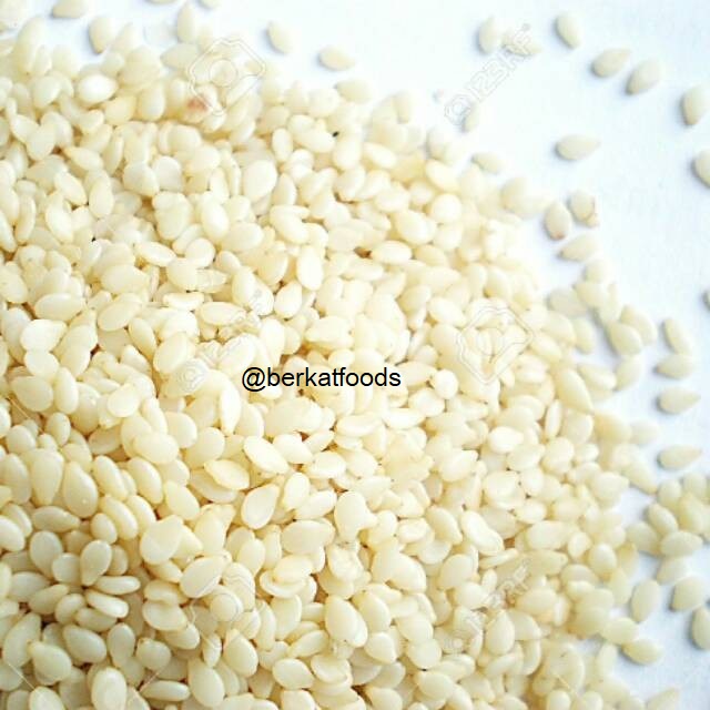

Biji Wijen Putih Segar / White Sesame Seed Fresh Import Super Berkat Foods