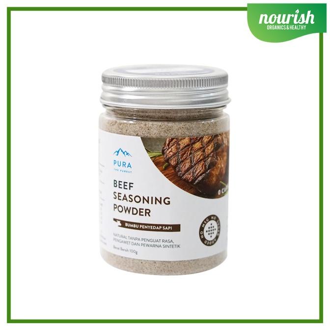 

PURA SEASONING BUMBU PENYEDAP NO MSG - BEEF 100 gr